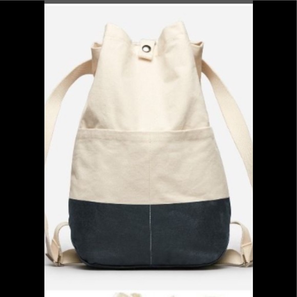 everlane beach canvas backpack